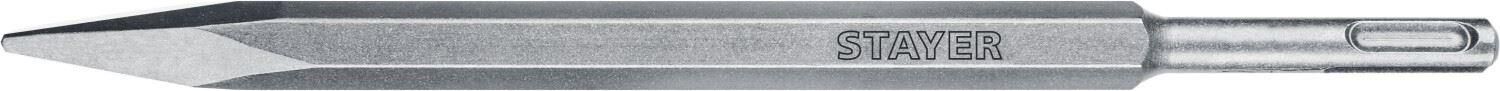 STAYER Gorilla Force, 250 мм, SDS-Plus, пикообразное зубило, Professional (29351-00-250)