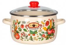 Кастрюля APPETITE 1RC201S Болоньезе эмал сфер 4,0л