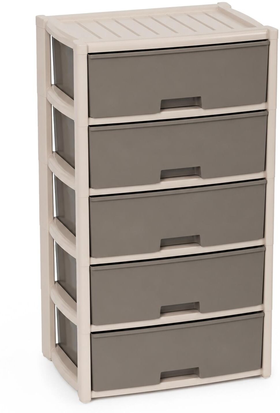 Комод АЛЬТЕРНАТИВА М8760 Колорит 5-ти секцион. широкий (бежевый)