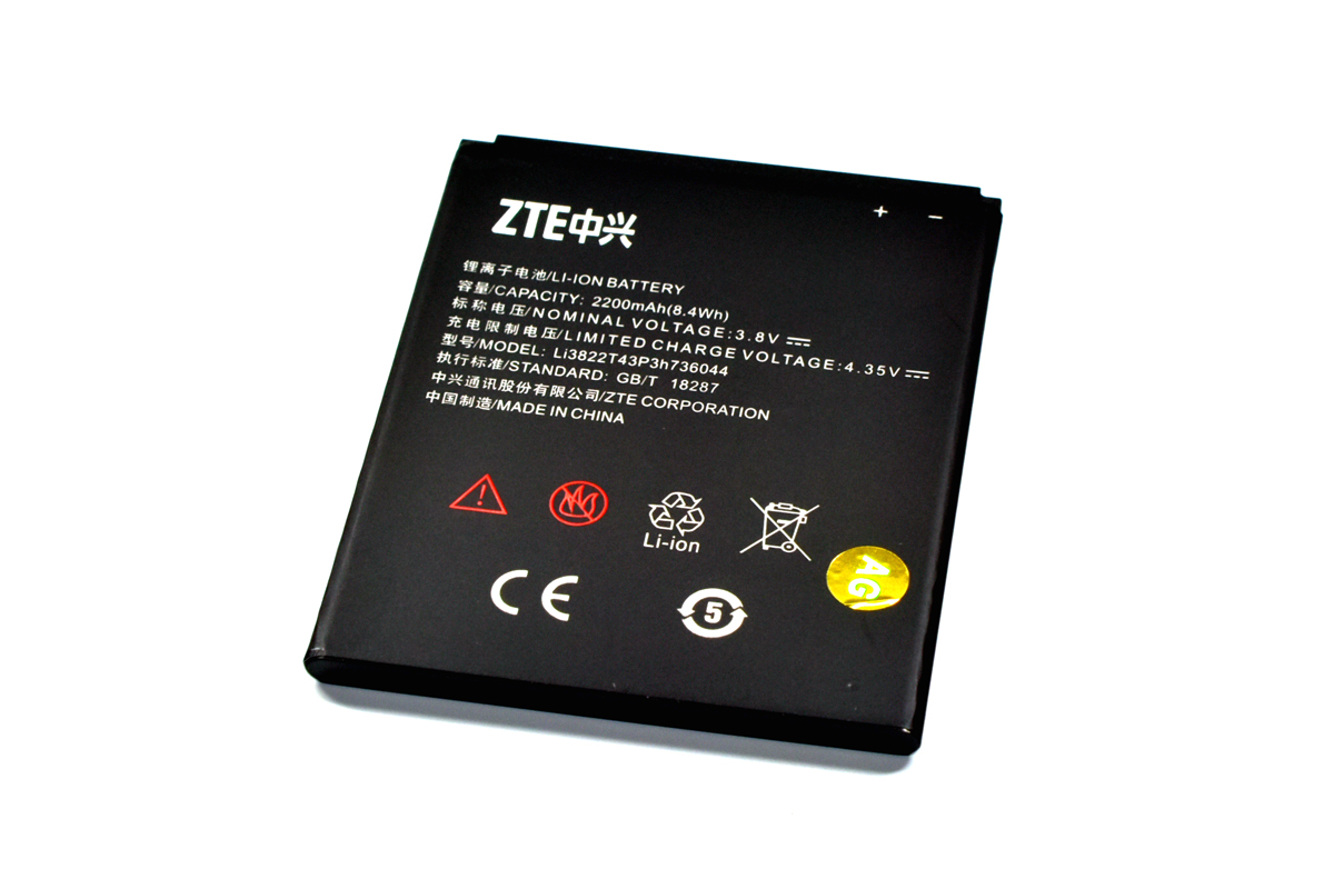 Аккумулятор для ZTE Li3822T43P3h736044/Blade L4 A460 2200 мАч батарея