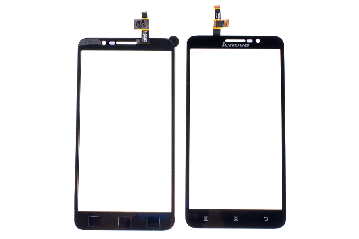 Тачскрин (сенсорное стекло) для Lenovo A850+ черный