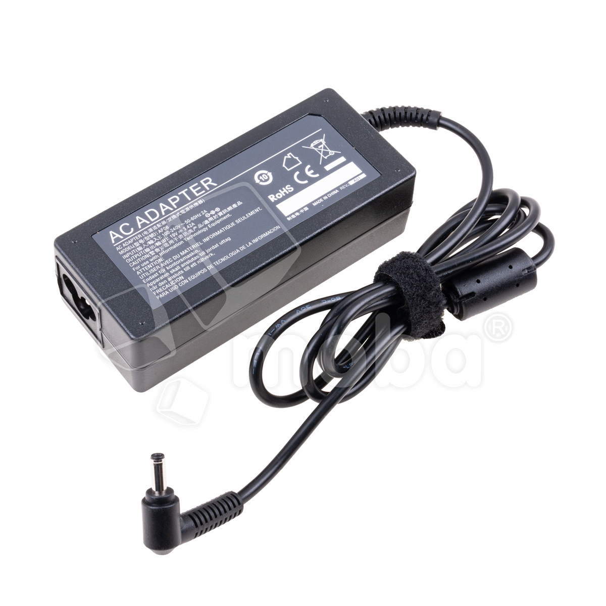Блок питания (сетевой адаптер) для ноутбука Asus 19V, 3,42A, 65W (4,0x1,35) - Стандарт (без сетевого кабеля)