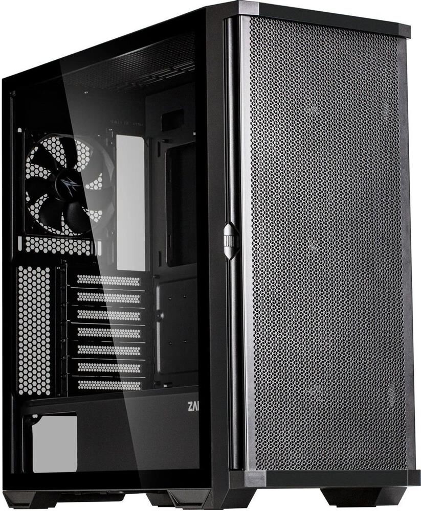 ZALMAN Корпус ATX Z10, Midi-Tower, без БП, черный