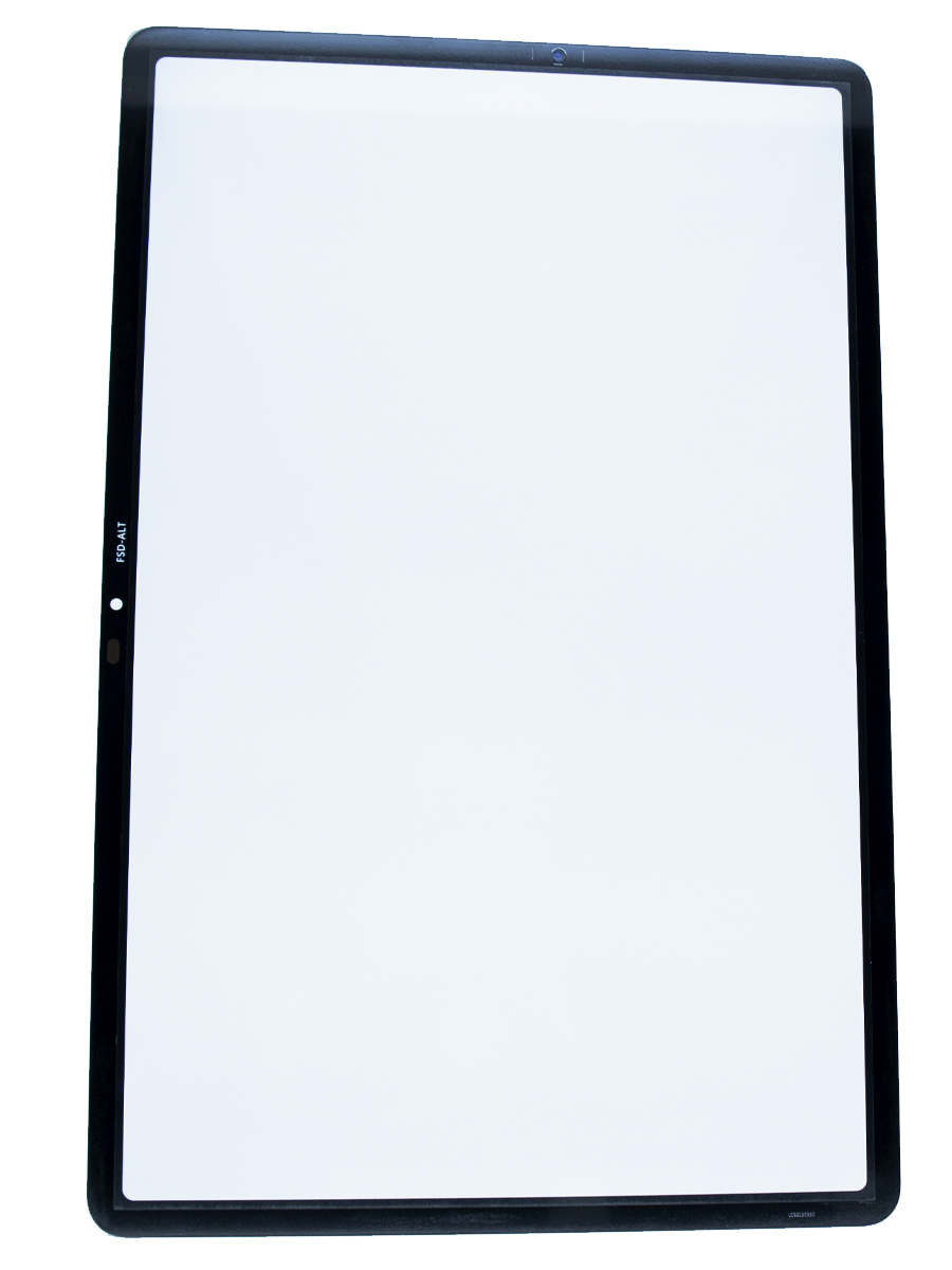 Стекло для переклейки Samsung Galaxy Tab 12.4 S7 SM-T970/T975 с OCA пленкой черный