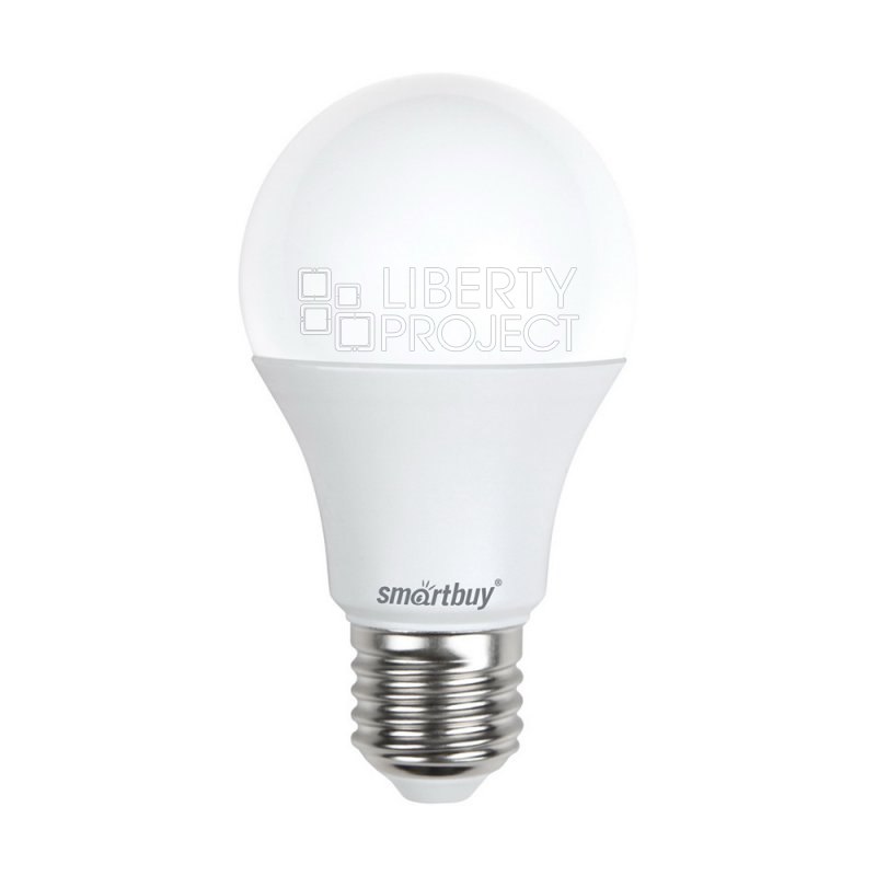 Светодиодная (LED) Лампа Smartbuy A60-07W/4000 холодный свет/цоколь E27