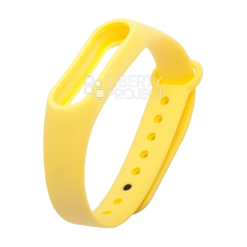 Браслет для фитнес трекера Mi 2 Band (желтый)