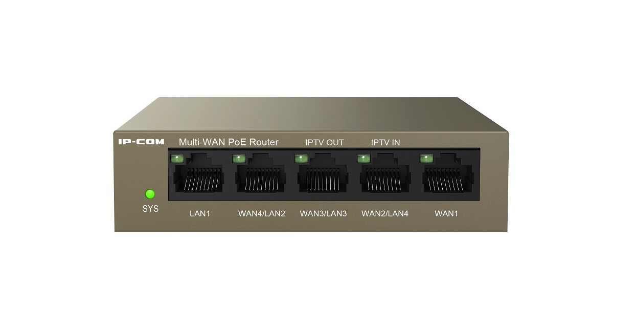 M20-PoE 5-портовый PoE-маршрутизатор IP-COM с облачным управлением
