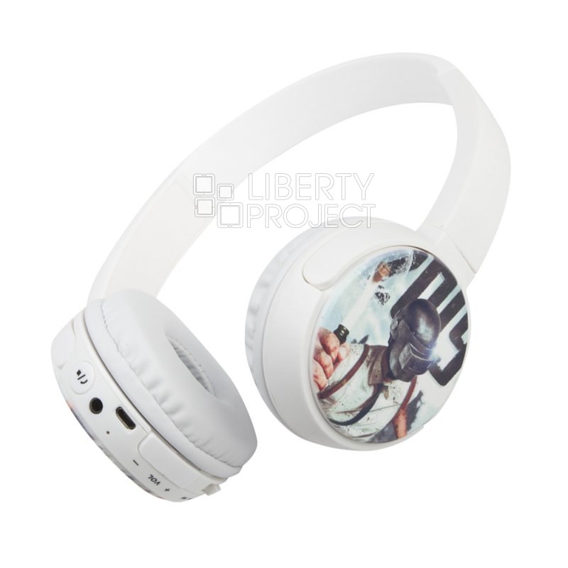 Bluetooth беспроводная гарнитура BATTLEGROUND KR-1000 (белая)