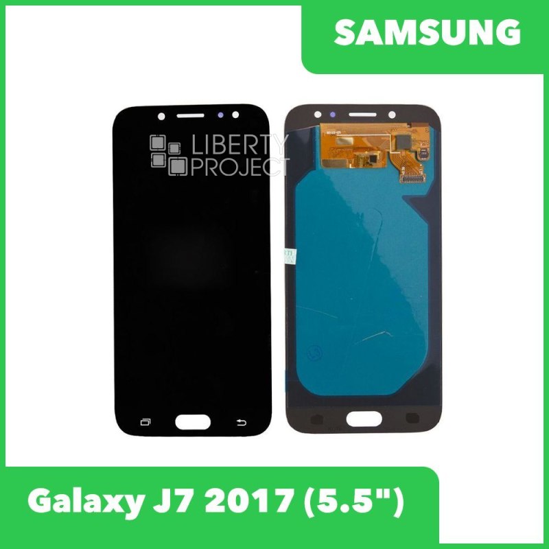 LCD дисплей для Samsung Galaxy J7 2017 SM-J730 в сборе с тачскрином OLED (черный)