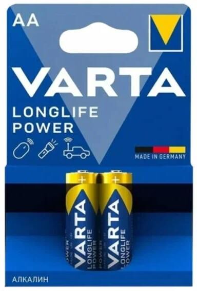 Батарейки VARTA LR6/2BL LONGLIFE POWER 4906