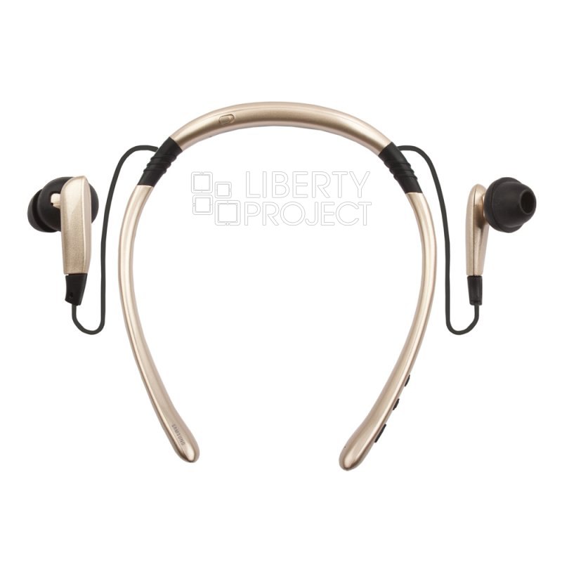 Bluetooth беспроводная гарнитура Samsung Level U (золотая/коробка)
