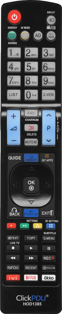 Универсальный пульт ClickPdu HOD1385