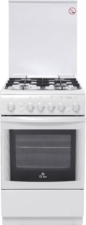 Плита газовая DE LUXE 506040.01Г бел (916702)