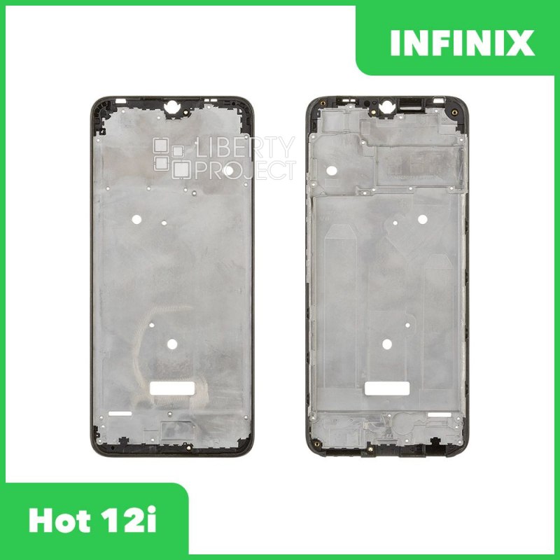 Рамка дисплея для Infinix Hot 12i (X665B) (черный)