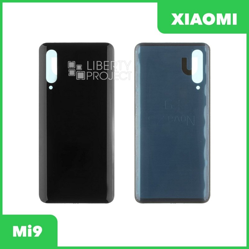 Задняя крышка для Xiaomi Mi9 (черный)