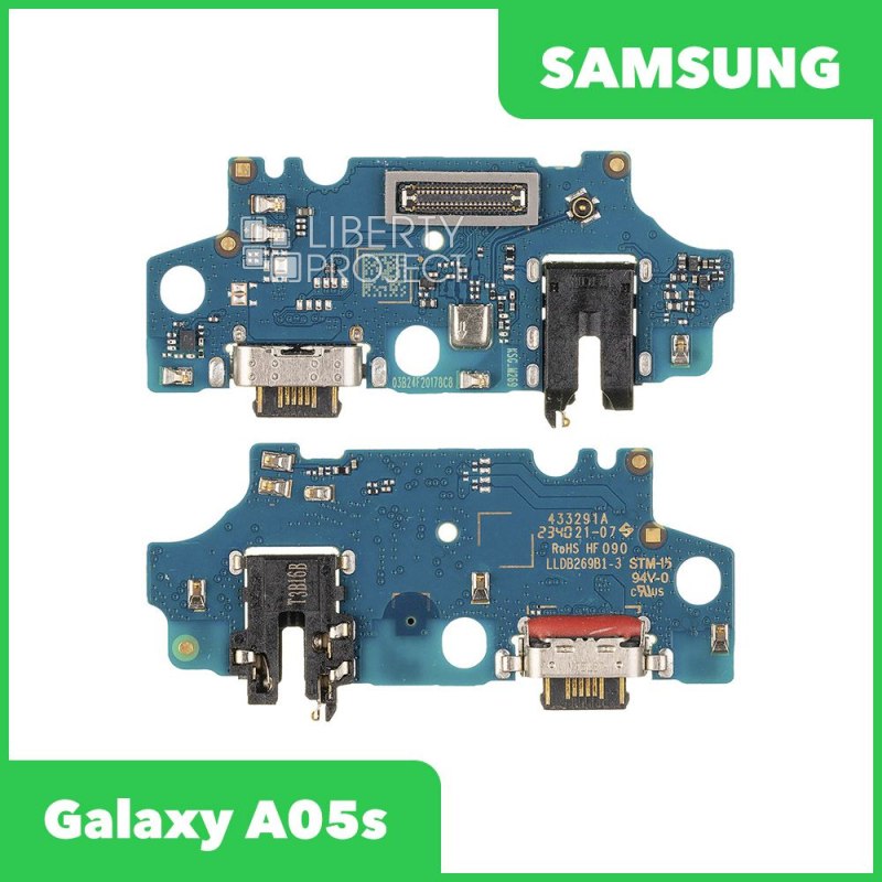 Шлейф/FLC Samsung Galaxy A05s SM-A057 на системный разъём/микрофон, ориг