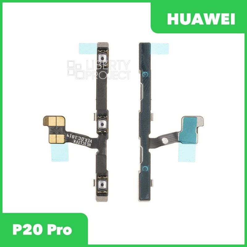 Шлейф/FLC для Huawei P20 Pro (CLT-L29) на кнопки громкости/включения