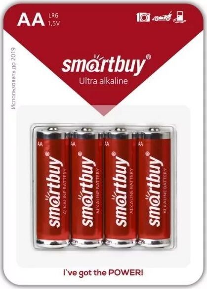 Элементы питания SMARTBUY (SBBA-2A04B) LR6/4B