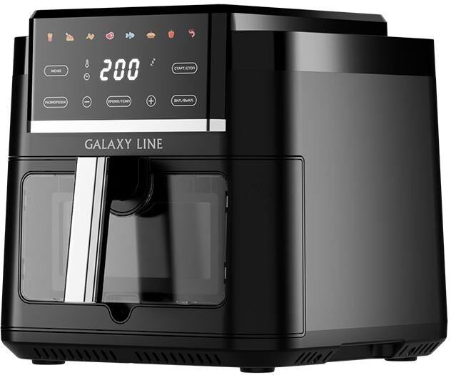 Аэрогриль GALAXY LINE GL 2537 black 7,5л