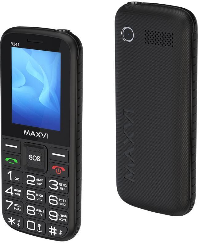 Мобильный телефон MAXVI B241 черный
