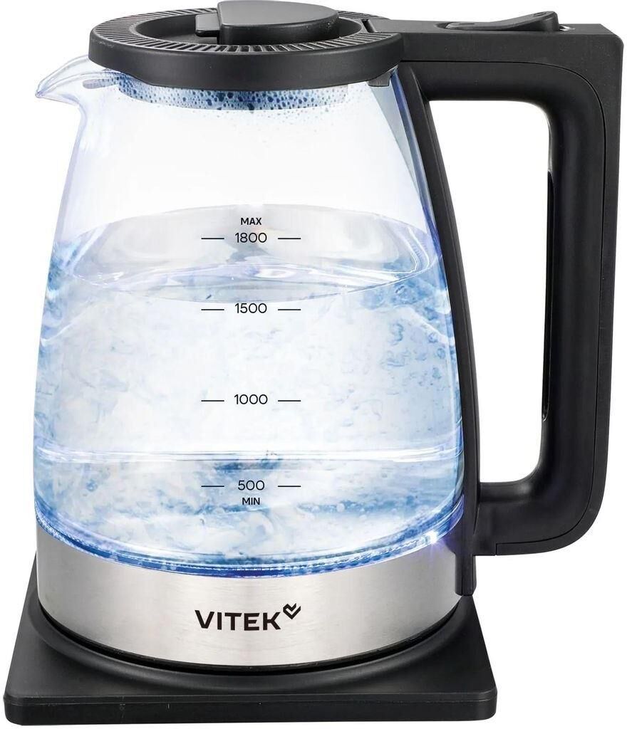 Чайник электрический VITEK VT-WK1071 (1.7л, стекло)