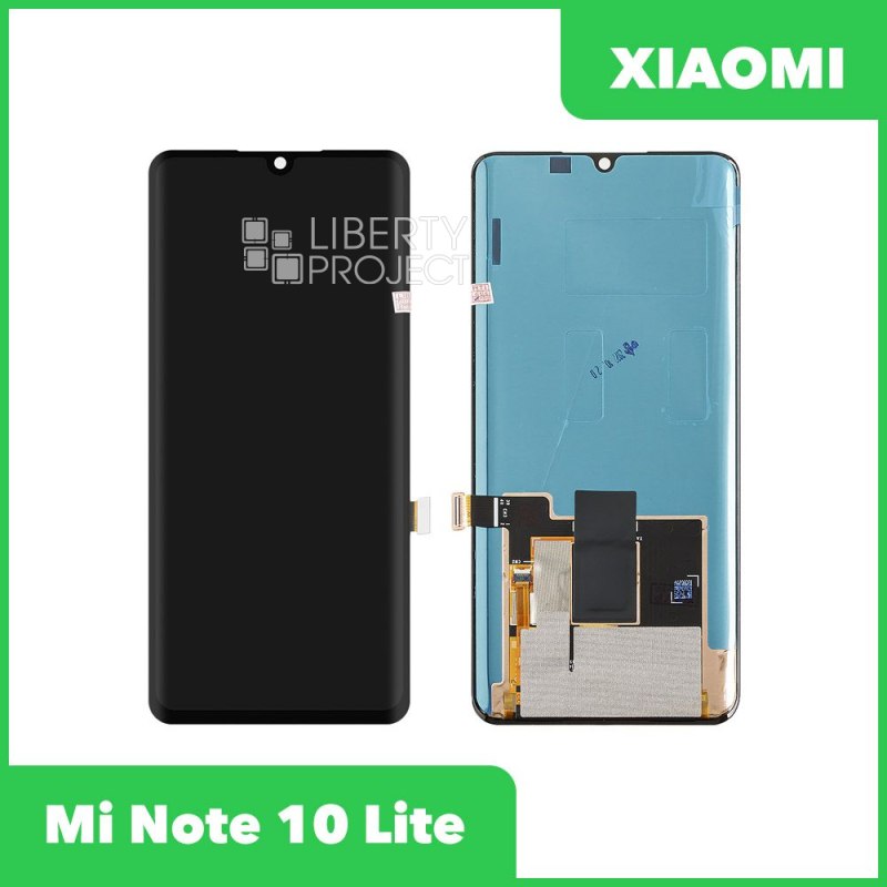 LCD дисплей для Xiaomi Mi Note 10/Mi Note 10 Pro/Mi Note 10 Lite с тачскрином (черный) 100% OR