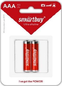 Элементы питания SMARTBUY (SBBA-3A02B) LR03-2BL