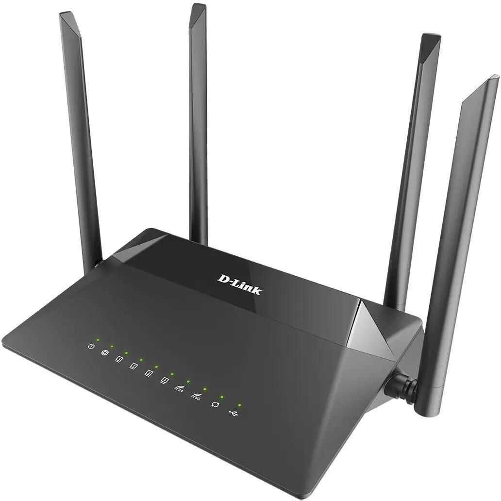 Маршрутизатор D-LINK AC1300 Wave 2 (DIR-853/URU/R3A) Black