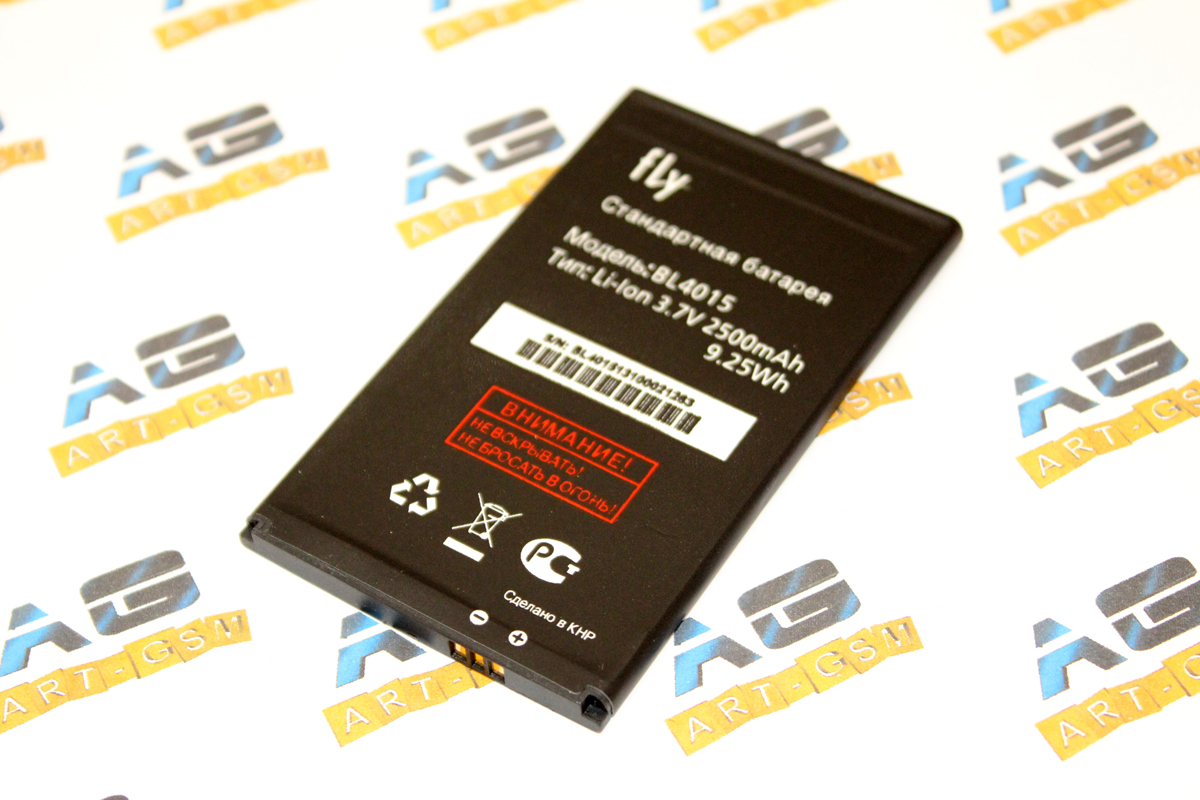 Аккумулятор для FLY BL4015/iQ440 ENERGY/iQ225 2500 мАч батарея