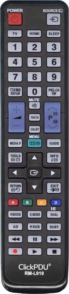 Универсальный пульт ClickPdu RM-L919