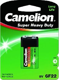 Элементы питания CAMELION (1672) 6F22-BP1G