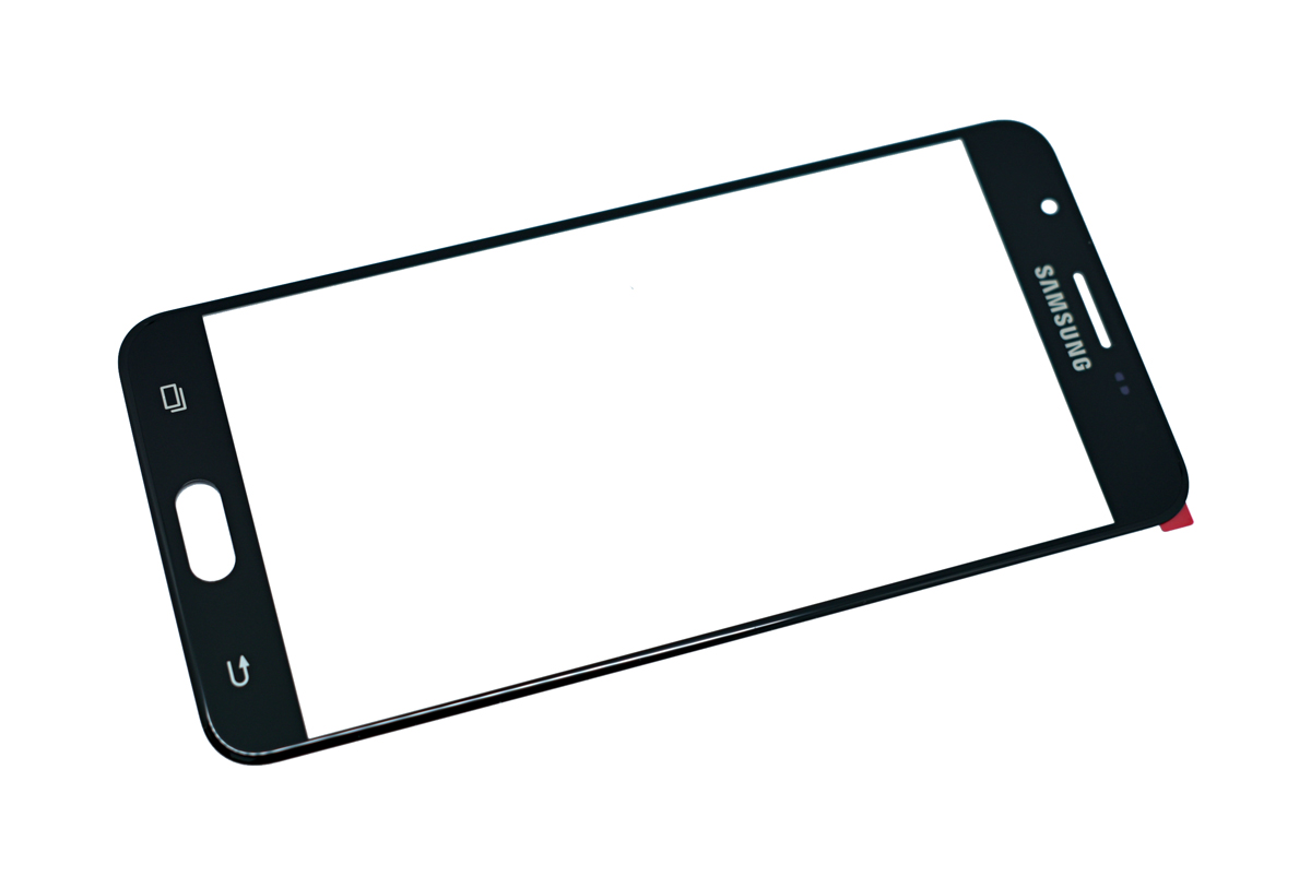 Стекло для переклейки Samsung Galaxy J7 Prime с OCA пленкой черный