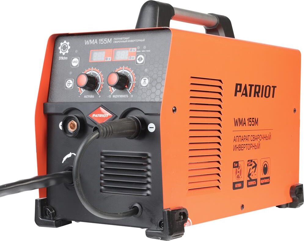 Сварочный аппарат PATRIOT 605302140 WMA 155M MIG/MAG/MMA