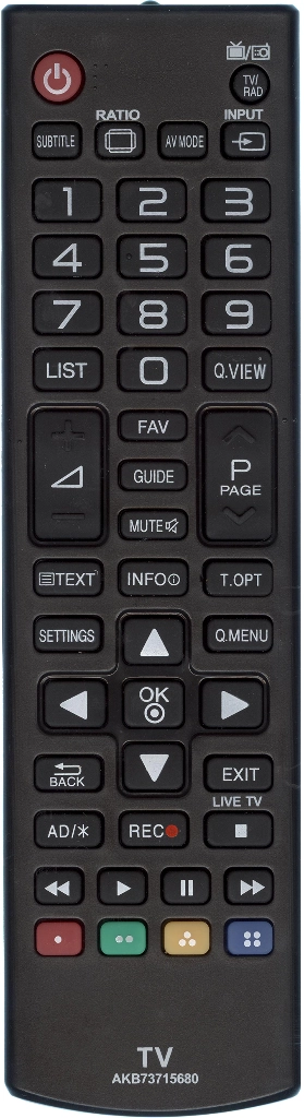 Пульт Huayu AKB73715680 для телевизора LG