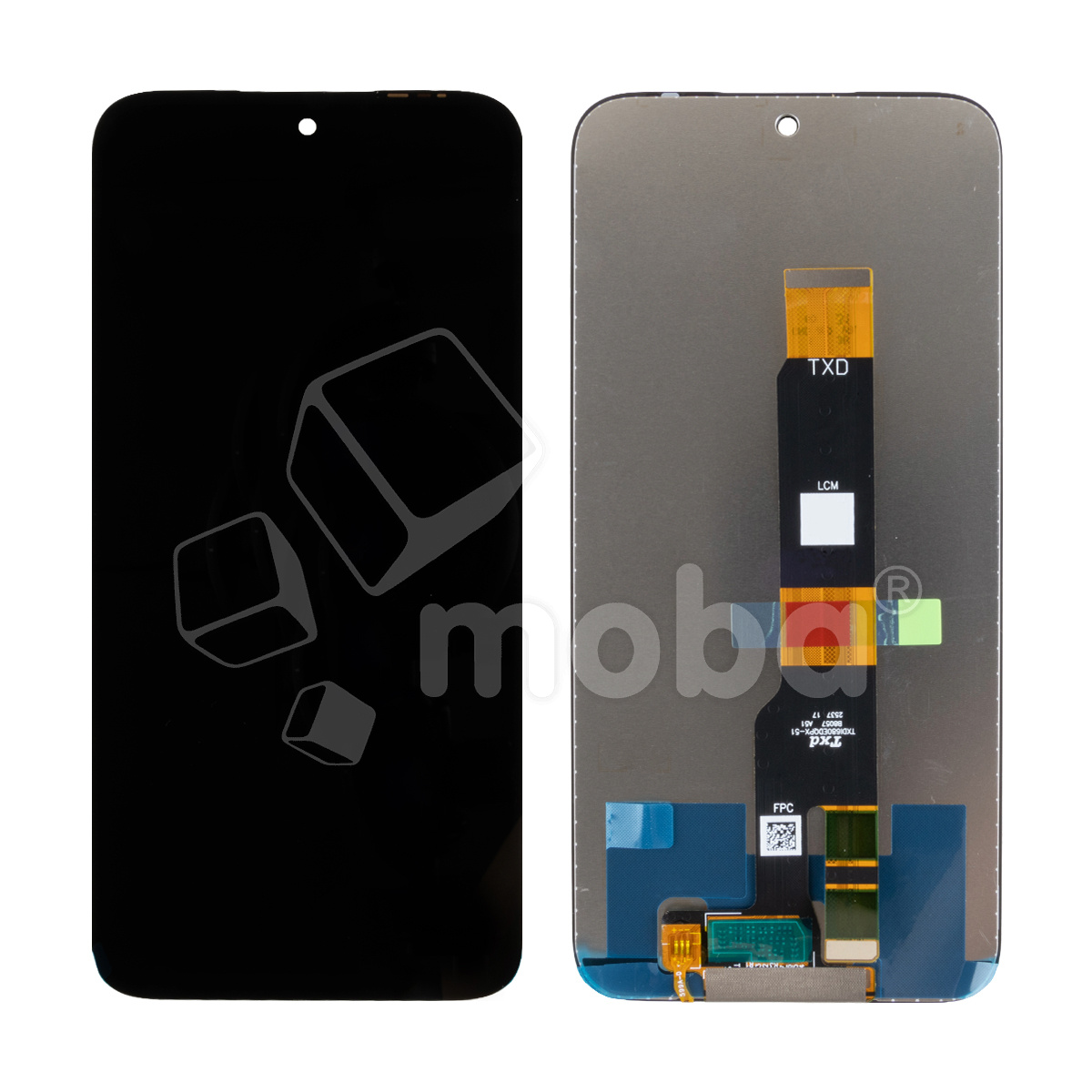Дисплей для Infinix Smart 20 (X6840/X6840B) в сборе с тачскрином Черный - OR