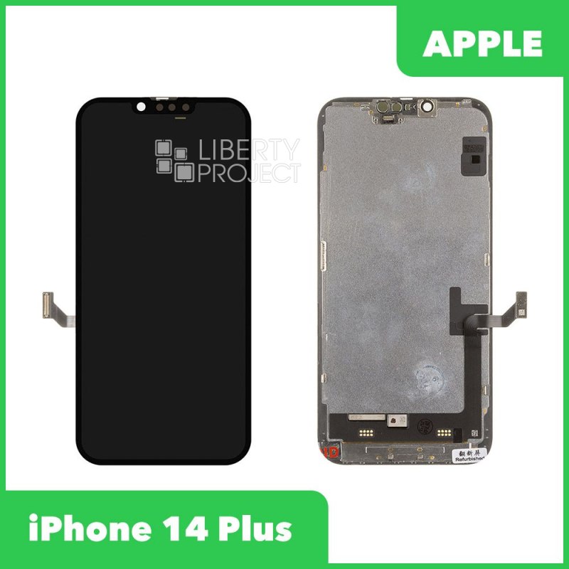 LCD дисплей для Apple iPhone 14 Plus (черный) с тачскрином original (change glass) без ошибки