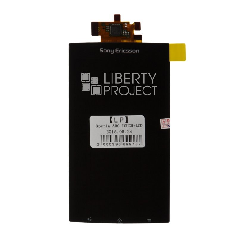 LCD дисплей для Sony-Ericsson Xperia arc S/LT15i/X12/LT18i в сборе с тачскрином