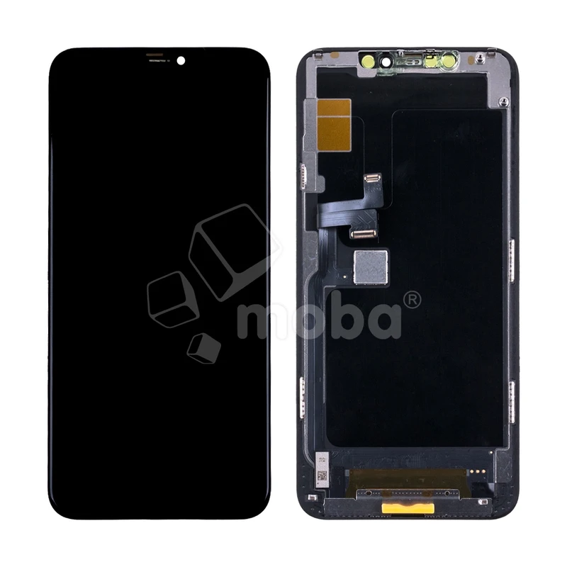 Дисплей для iPhone 11 Pro Max (A2218) в сборе с тачскрином Черный - (Hard OLED) Стандарт