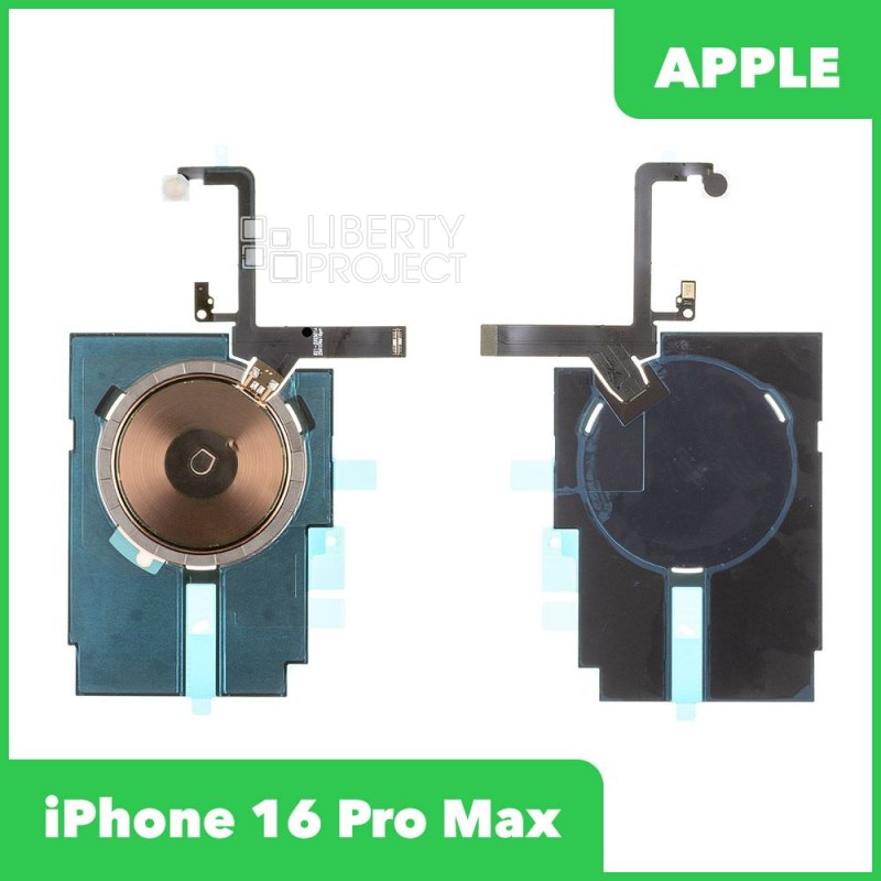 Шлейф/FLC iPhone 16 Pro Max на вспышку/микрофон/беспроводная зарядка