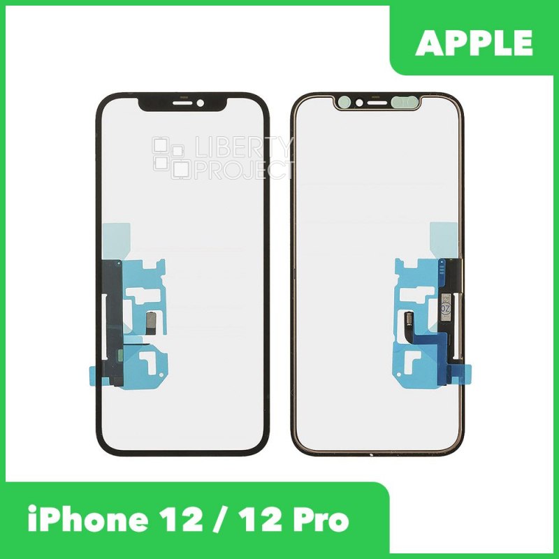 Тачскрин + OCA для iPhone 12/12 Pro (черный)