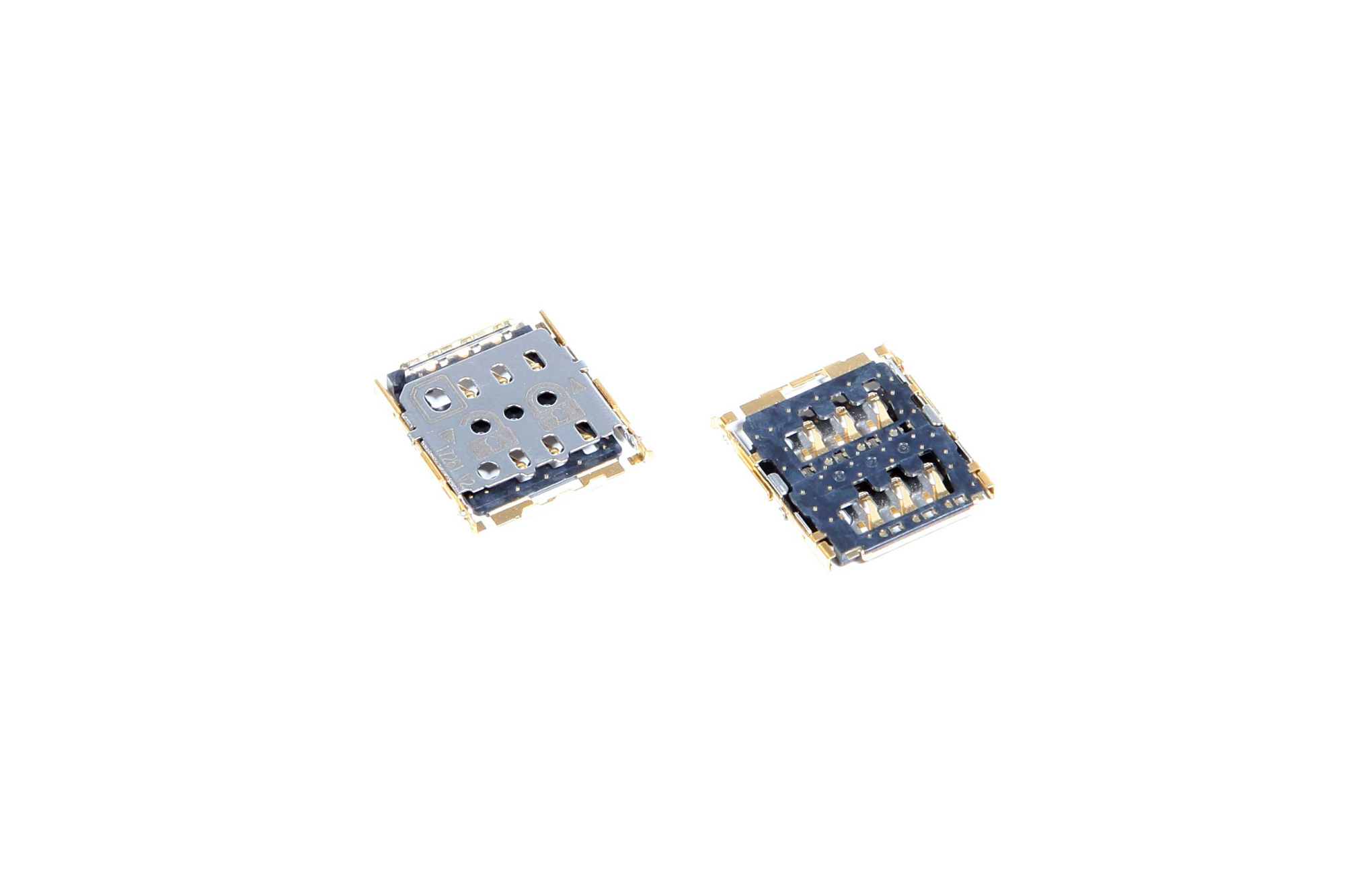 Коннектор SIM-карты (сим), mmc коннектор для Nokia Asha 503 (S27)