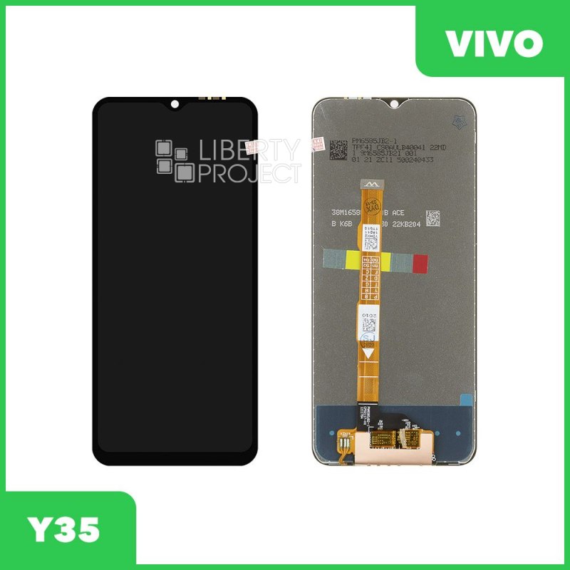 LCD дисплей для Vivo Y35 (V2205) с тачскрином (черный) OR LCD