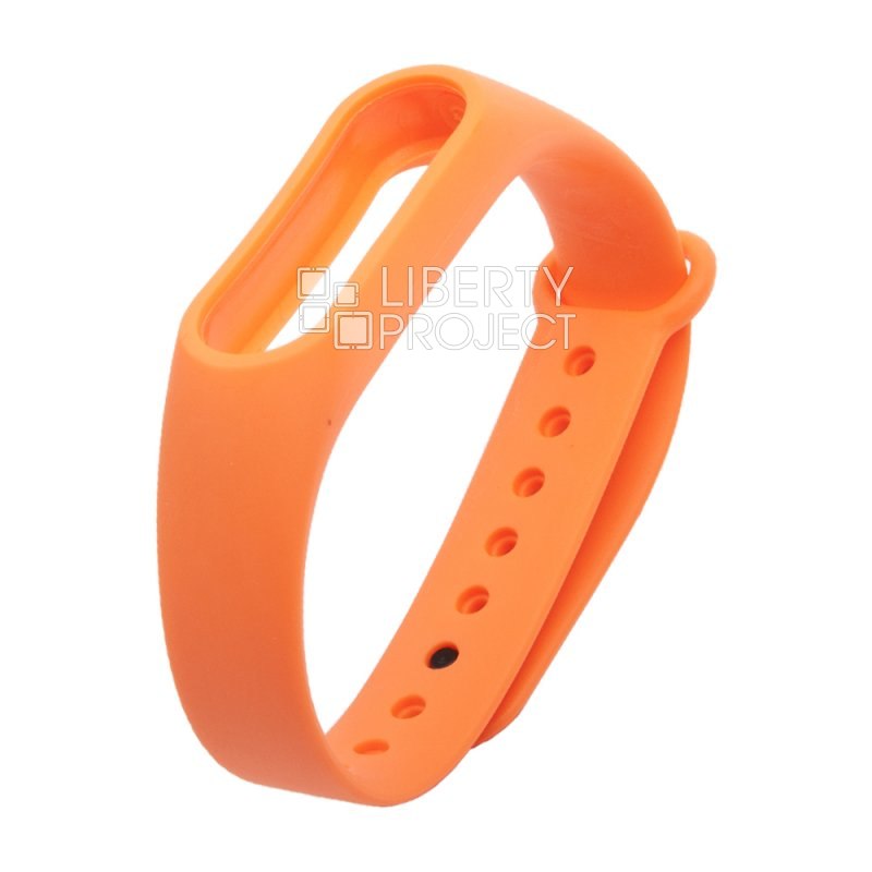 Браслет для фитнес трекера Mi 2 Band (оранжевый)