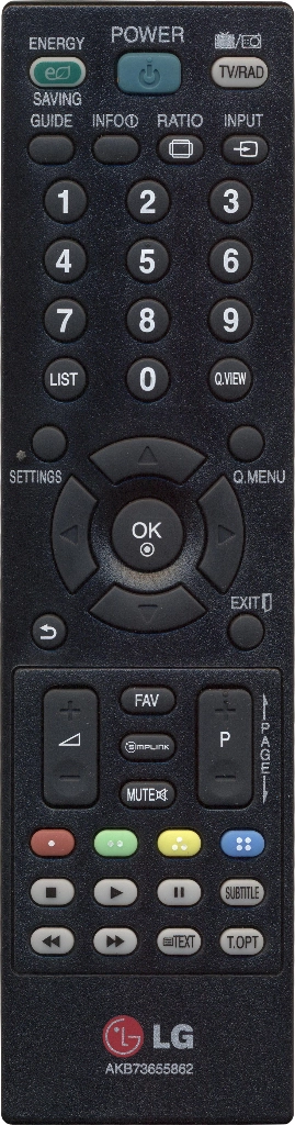 Пульт LG AKB73655862 оригинальный