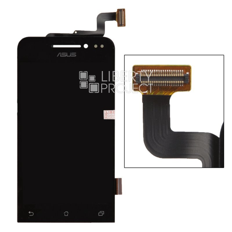 LCD дисплей для Asus Zenfone 4 (A400CG) в сборе с тачскрином (черный)