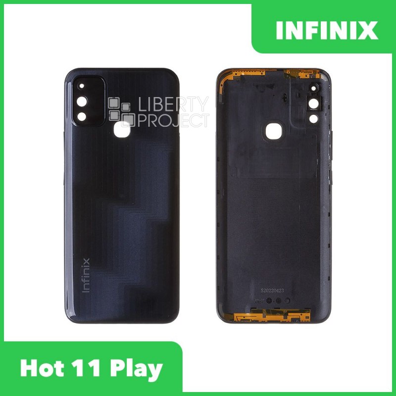 Задняя крышка для Infinix Hot 11 Play (черный)