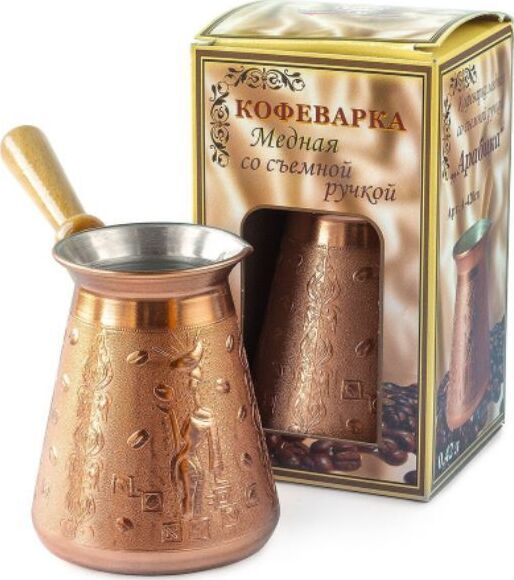 Турка TIMA Кофеварка мед. "Арабика" 0,42 съем.руч. А-420с