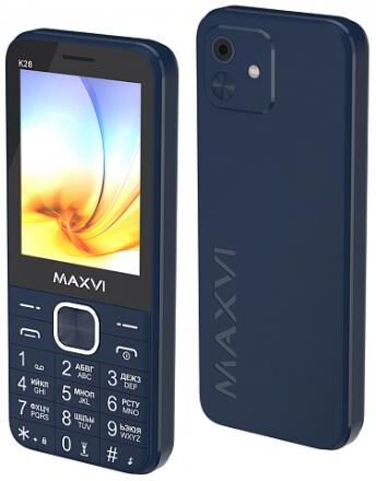Телефон мобильный MAXVI K28 Blue