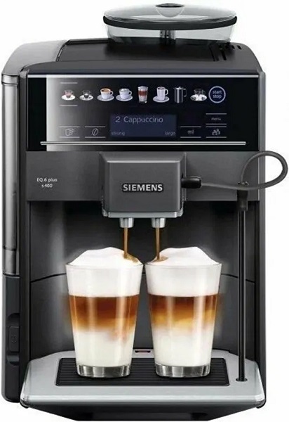 Автоматическая Кофемашина Siemens EQ.6 Plus S100 TE651319RW black/grey