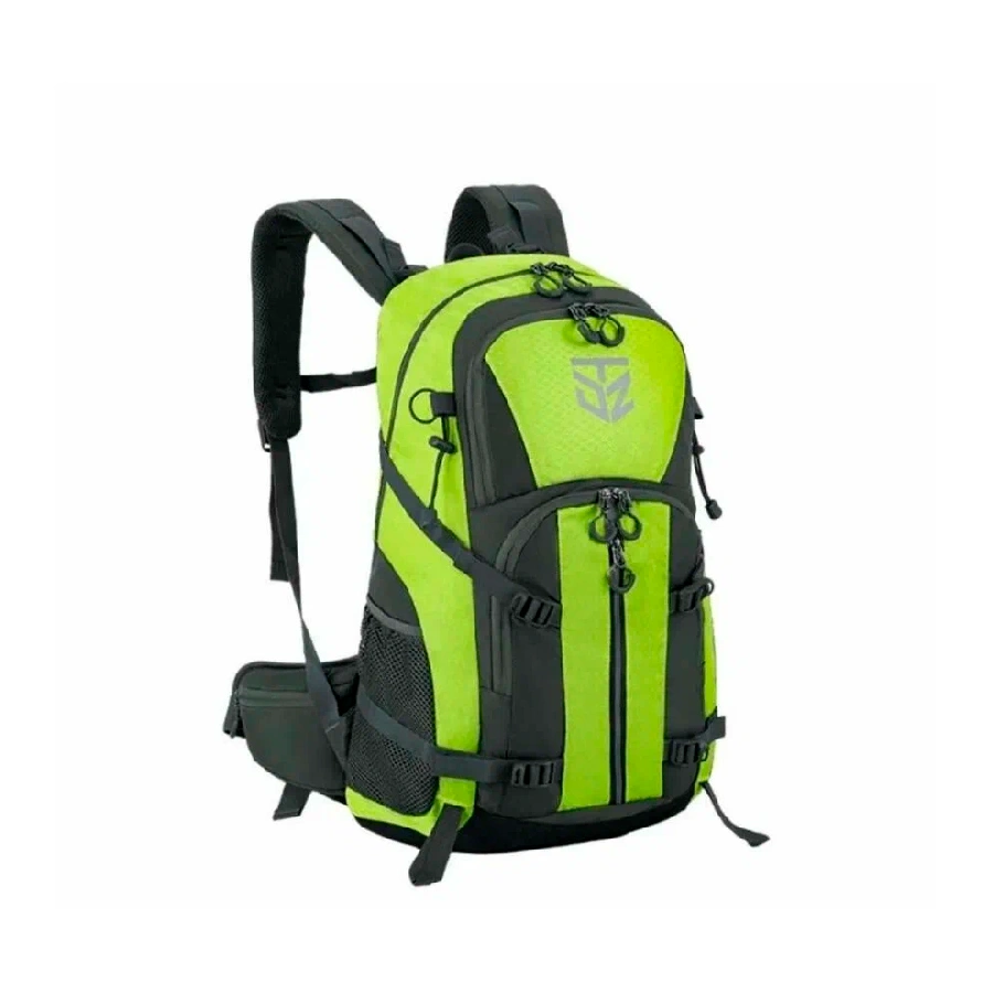 Треккинговый рюкзак Ксиаоми Tanjiezhe Outdoor mountaineering bag 40L ярко зеленый